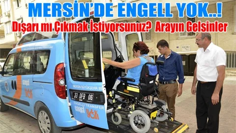 Engeller, Engelli Transfer Aracılığıyla Kalkıyor