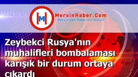 Zeybekci Rusya'nın muhalifleri bombalaması karışık bir durum ortaya çıkardı