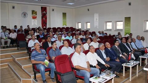 Antep fıstığı üreticilerine bilinçlendirme eğitimi