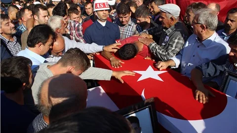 Şehit Hasan Büber son yolculuğuna uğurlandı