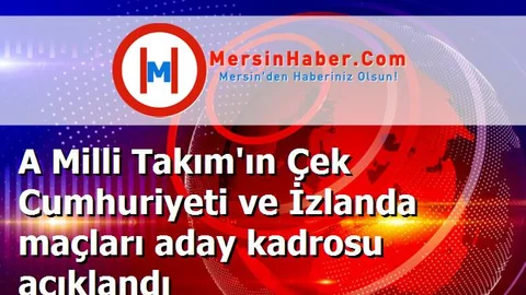 A Milli Takım'ın Çek Cumhuriyeti ve İzlanda maçları aday kadrosu açıklandı