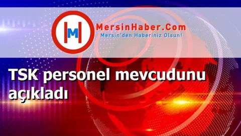 TSK personel mevcudunu açıkladı