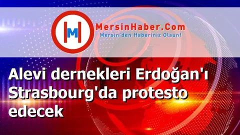 Alevi dernekleri Erdoğan'ı Strasbourg'da protesto edecek
