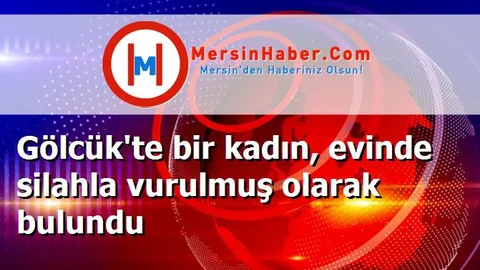 Gölcük'te bir kadın, evinde silahla vurulmuş olarak bulundu