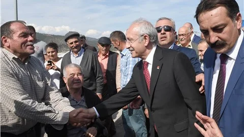 Kılıçdaroğlu, Amasyalı köylüleri ziyaret etti