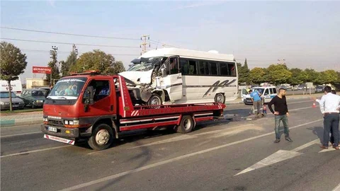 Kahramanmaraş’ta zincirleme kaza 21 yaralı