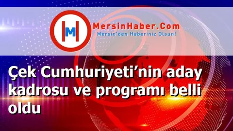 Çek Cumhuriyeti’nin aday kadrosu ve programı belli oldu