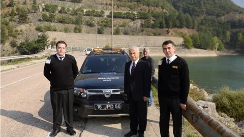 Doğancı Barajı'na 24 saat koruma