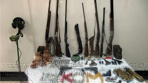 Çorum’da tarihi eser ve silah kaçakçılarına operasyon