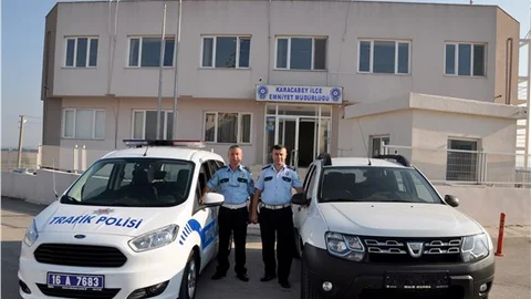 Karacabey Emniyetine araç desteği