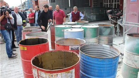 Çanakkale'de varil patladı, 1 kişi yaralandı