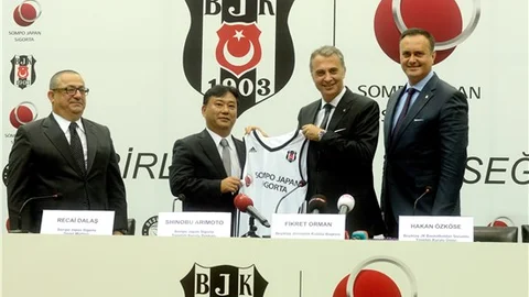 Beşiktaş Erkek Basketbol Takımı Sompo Japan ile sponsorluk anlaşması yaptı