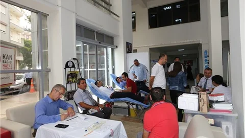 Efeler Belediyesi’nden kan bağışı