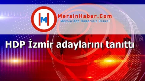 HDP İzmir adaylarını tanıttı