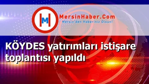 KÖYDES yatırımları istişare toplantısı yapıldı
