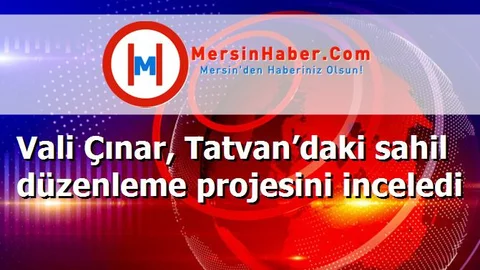 Vali Çınar, Tatvan’daki sahil düzenleme projesini inceledi