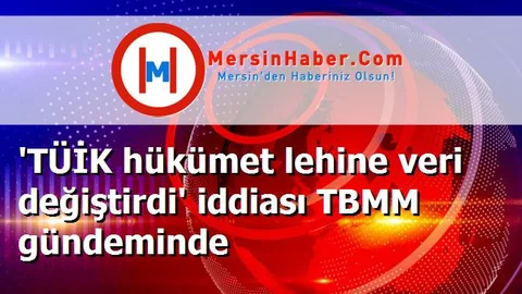 'TÜİK hükümet lehine veri değiştirdi' iddiası TBMM gündeminde