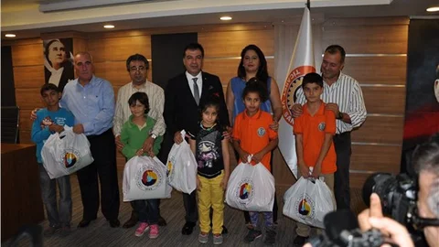 Öğrenciler sevindirildi