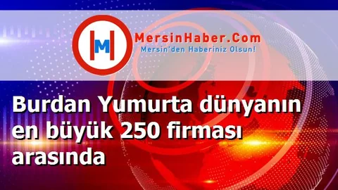 Burdan Yumurta dünyanın en büyük 250 firması arasında
