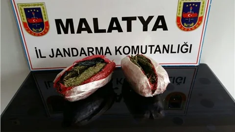 Malatya'da polis ve jandarmadan uyuşturucu operasyonu