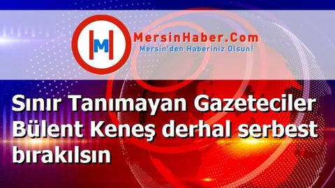 Sınır Tanımayan Gazeteciler Bülent Keneş derhal serbest bırakılsın