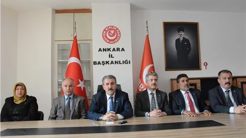 BBP Genel Başkanı Destici Emniyet zafiyeti var
