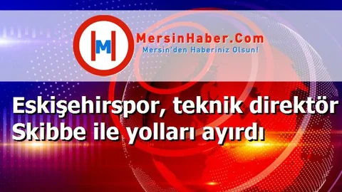 Eskişehirspor, teknik direktör Skibbe ile yolları ayırdı