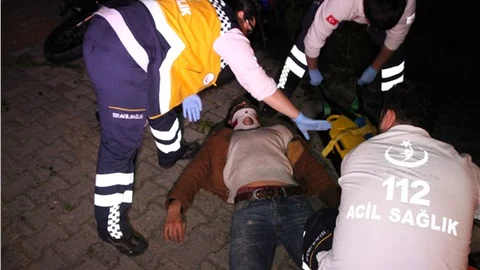 Ereğli'de kaza 2 yaralı