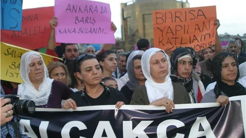 Ankara’daki patlama Aydın’da protesto edildi