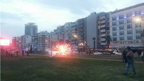 İzmir'deki Ankara protestosunda olay çıktı 30 gözaltı