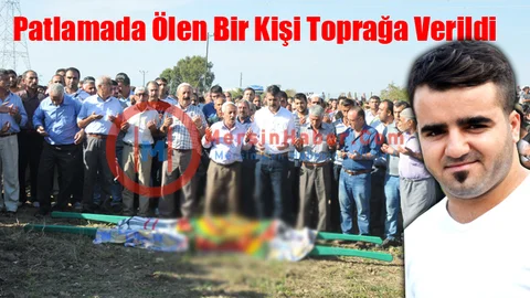 Ankara’daki Patlamada Ölenlerden Bir Kişi Tarsus’ta Toprağa Verildi 
