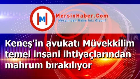 Keneş'in avukatı Müvekkilim temel insani ihtiyaçlarından mahrum bırakılıyor