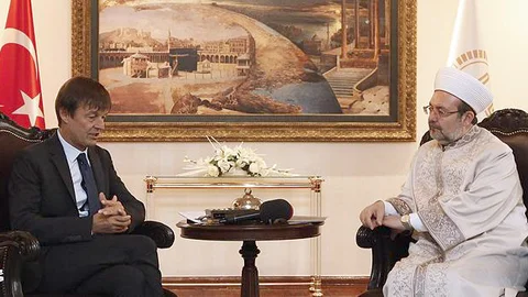 Fransa Cumhurbaşkanı Özel Temsilcisi, Diyanet'te