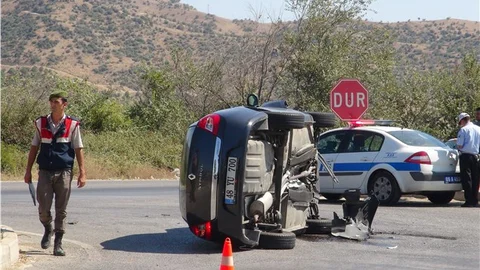 Aydın'ın eylül ayı trafik bilançosu 4 ölü, 618 yaralı