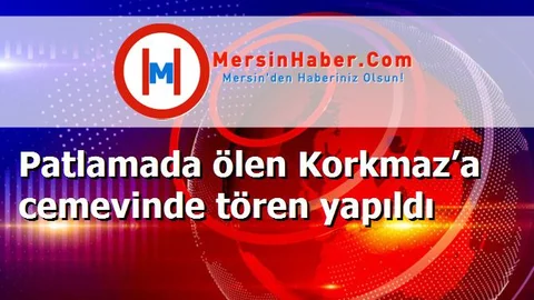 Patlamada ölen Korkmaz’a cemevinde tören yapıldı