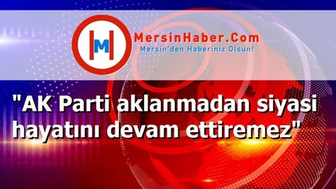 "AK Parti aklanmadan siyasi hayatını devam ettiremez"
