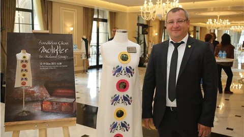 'Sandıktan Çıkan Motifler' sergisi İpek Üniversitesi'nde