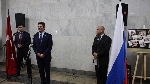 Moskova’da Çanakkale Savaşı sergisi açıldı