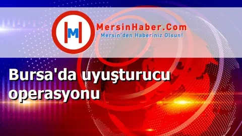 Bursa'da uyuşturucu operasyonu