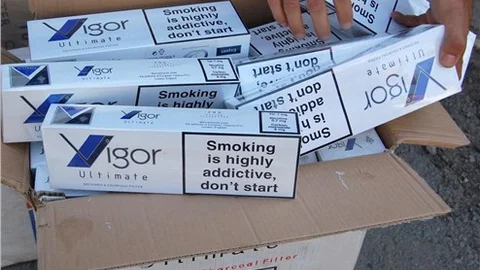 Adıyaman'da kaçak sigara operasyonu