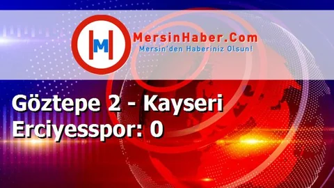 Göztepe 2 - Kayseri Erciyesspor: 0