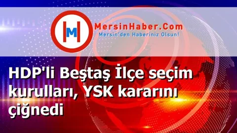 HDP'li Beştaş İlçe seçim kurulları, YSK kararını çiğnedi