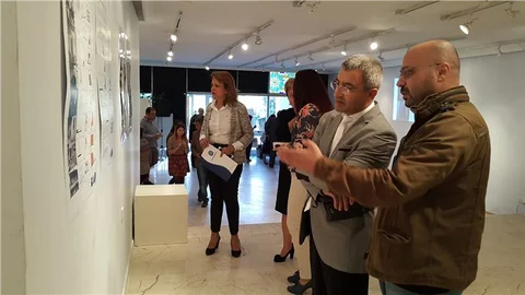 Mimarlık öğrencilerinin restorasyon projeleri sergileniyor