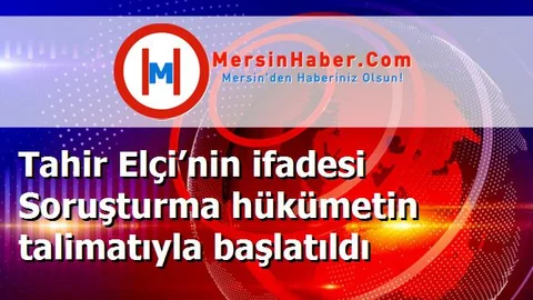 Tahir Elçi’nin ifadesi Soruşturma hükümetin talimatıyla başlatıldı