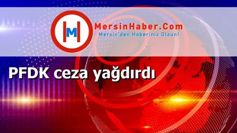 PFDK ceza yağdırdı