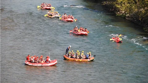 Raftingciler sezonu yüzde 27'lik kayıpla kapattı
