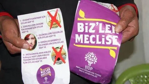 Van’da sahte HDP bildirgesi dağıtıldı