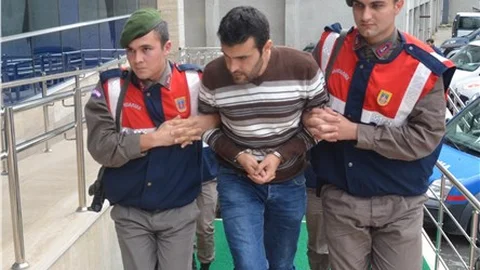 Eşini öldüren katil zanlısı adliyede