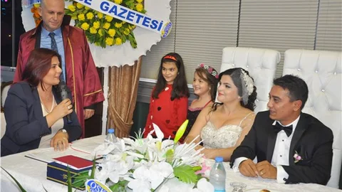 DHA Aydın Temsilcisi Cem Ulucan, dünyaevine girdi
