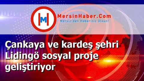 Çankaya ve kardeş şehri Lidingö sosyal proje geliştiriyor
